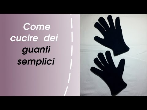 Video: Come Cucire I Guanti In Pile