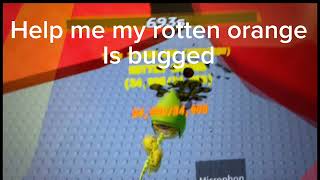 My rotten orange in crazy skeleton randomizer is bugged please help