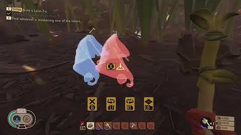 Grounded - Unblock The Obstructed Laser: Grasslands: Build a Lean-To (Find Clover) Gameplay (2020)