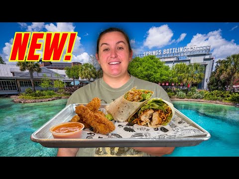 Every NEW Food at Disney Springs- The Boathouse, Chicken Guy & More! | Walt Disney World
