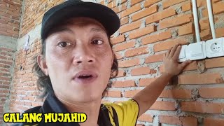 Cara Pasang 1stop Kontak 2 Saklar Tunggal & Seri Di dinding Tembok Rumah