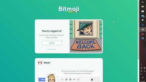 Adding Bitmoji Chrome Extension