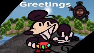 Greetings ost ( fan Visualizer ) - Vs Mouse: The Haunted Universe (Cancelled) Vs Mouse Retelling Ost Greetings Teaser 1
