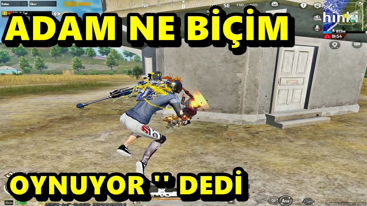 BU ADAM NE BİÇİM OYNUYOR DEDİ ! BATUR GAME SOLO SQUAD PUBG MOBİLE