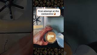 First Attempt at the Cockaccino