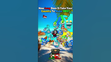 How long does it take your country to make 1M$ ? #map #mapping #mapper 