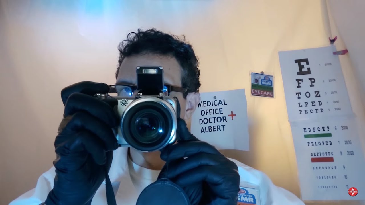 🥼🩺 ASMR Hospital ER Doctor Exam | Cranial Nerve Exam | Full Body Exam