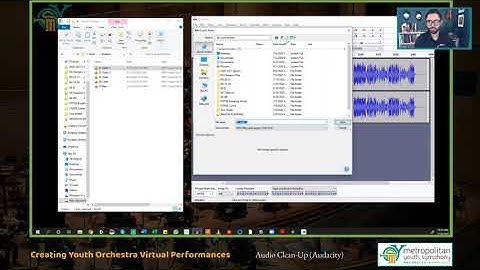 [6/9] Creating Youth Orchestra Virtual Performances | Noise Reduction on Audacity
