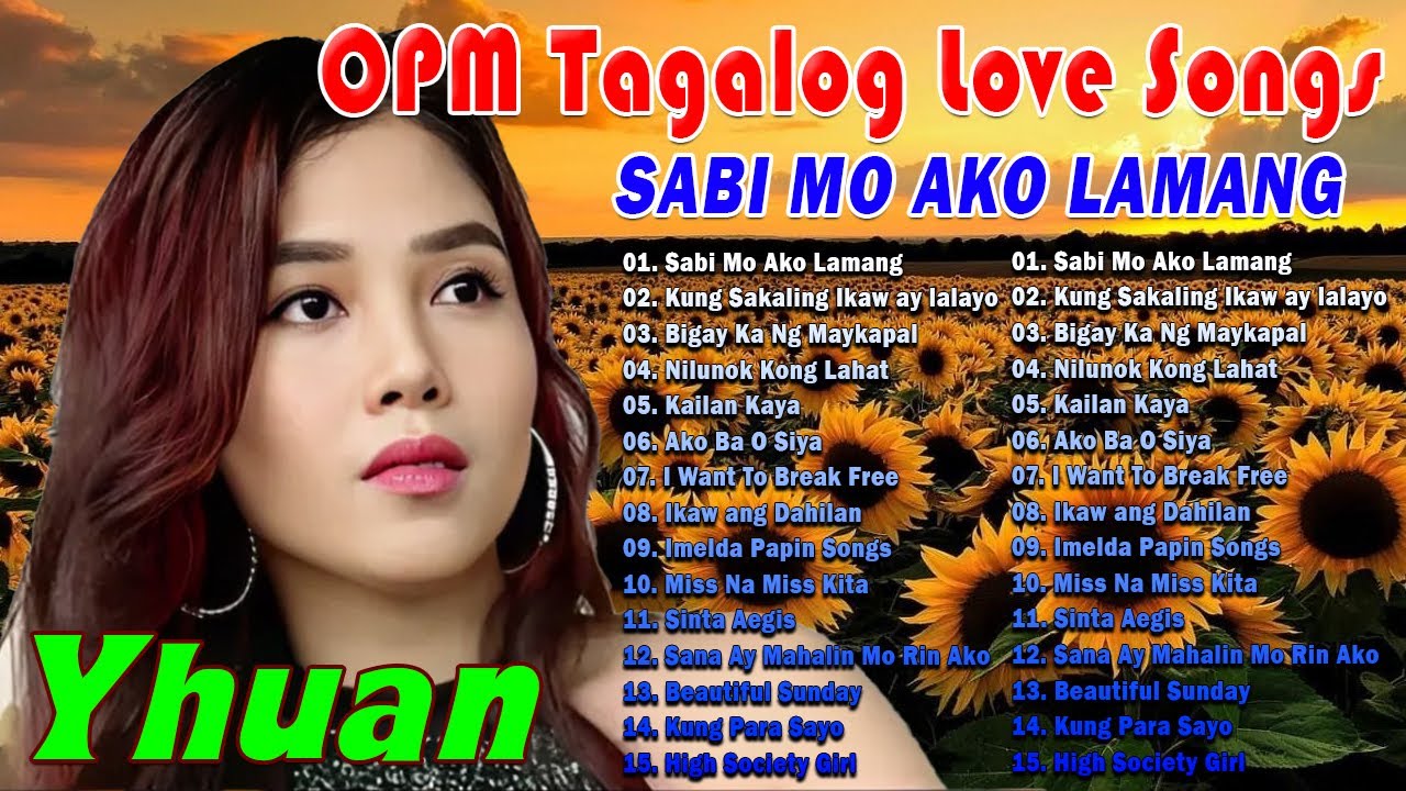 What's Behind Yhuan's RISE To Music Stardom?2025! 1 Hour Tagalog Love Song Nonstop 💕