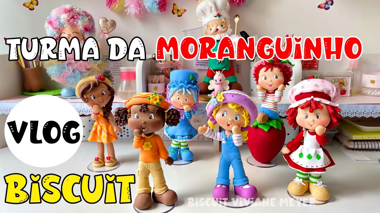 Turma da MORANGUINHO BISCUIT: rotina de encomenda com dicas | Biscuiteira Proifssional