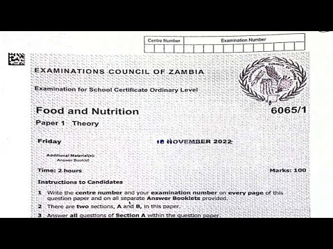 FOOD AND NUTRITION