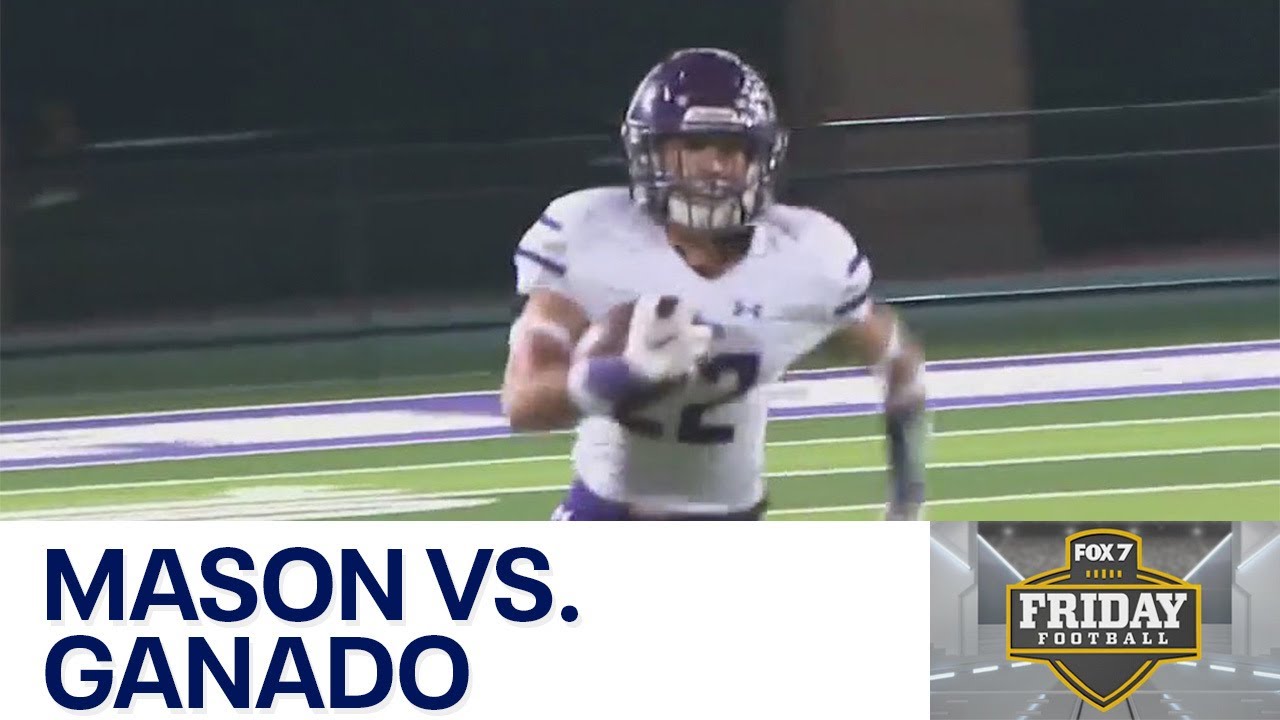 Texas high school FB playoffs week 2 Mason vs Ganado FOX 7 Austin