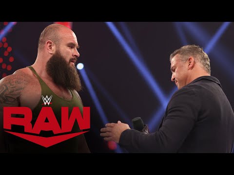 Shane McMahon provokes Braun Strowman: Raw, Mar. 8, 2021