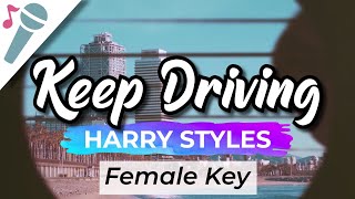 Harry Styles (Female Key) - Keep Driving - Instrumental [Acoustic]