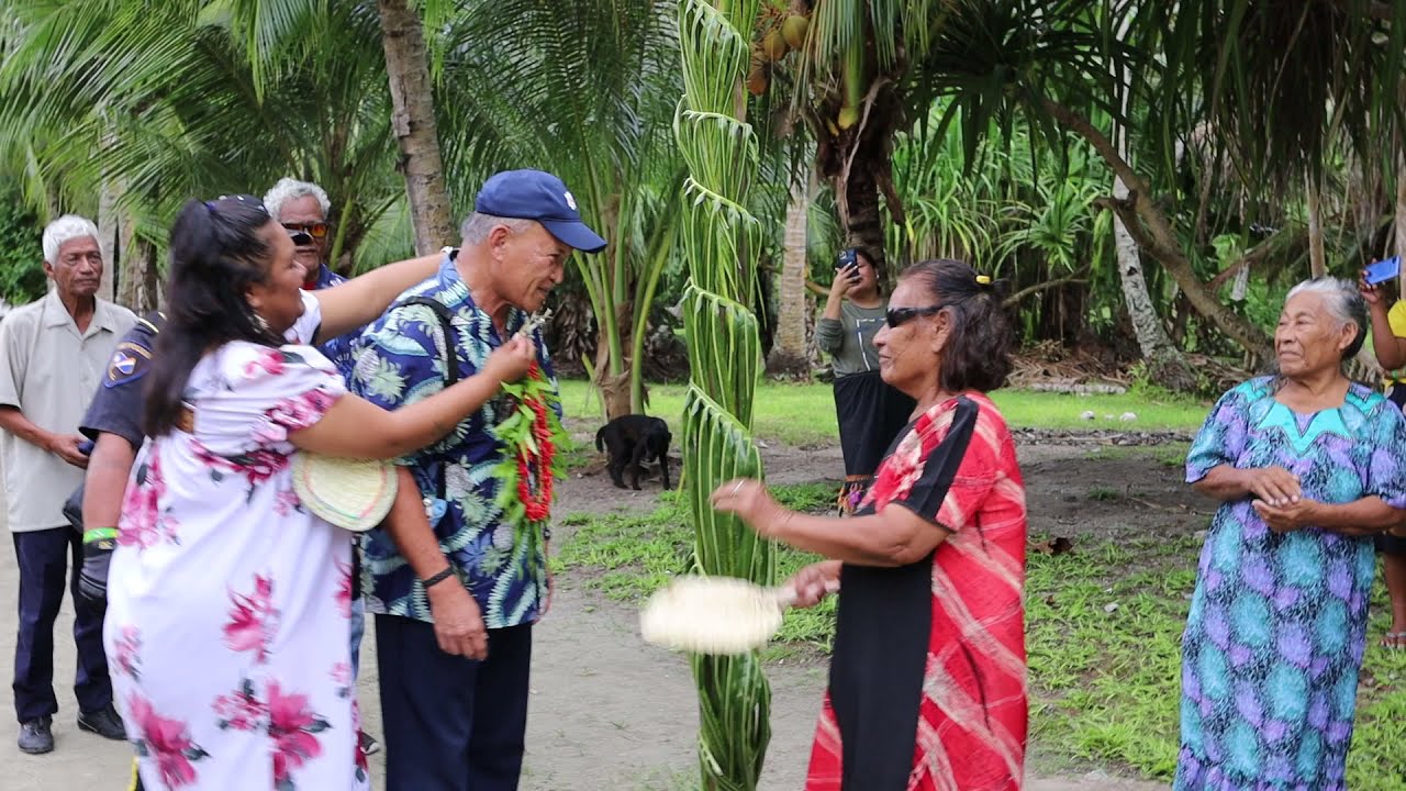Welcoming President Kabua - Majkin Namu Atoll, RMI - Nov 20, 2021