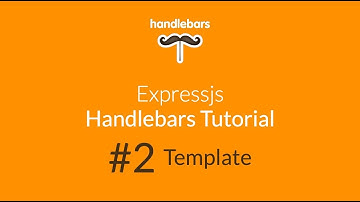 Handlebars Tutorial #2 Template
