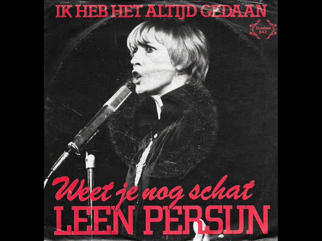 Vlaamse actrice en zangers Leen Persijn overleden