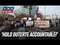 ‘Hold Duterte accountable’: Groups protest at The Hague ahead of ICC hearing | ANC