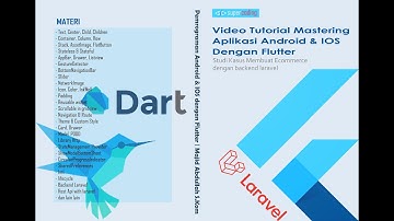 video tutorial flutter & laravel berbahasa indonesia