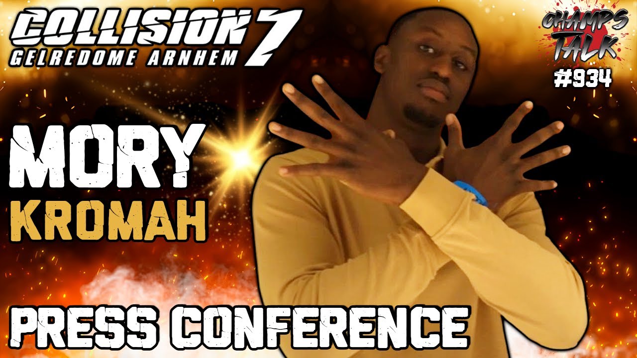 MORY KROMAH ‘1 DING is ZEKER: Ik pak de WINST!’ GLORY #COLLISION7 Pre