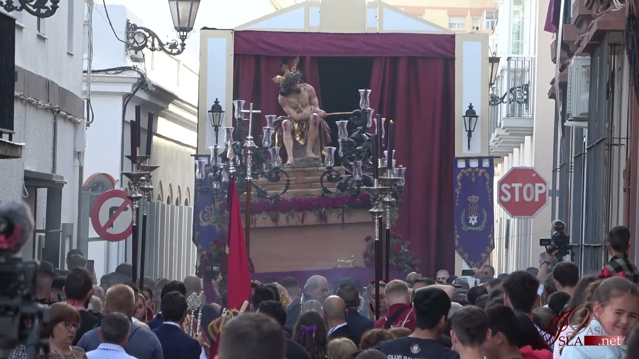 Salida procesional del Señor de la Pasión en la Coronación de Espinas | 4K | 2023