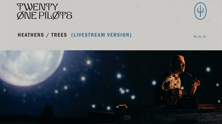 Heathens Acoustic version - Acoustic performance video thumbnail
