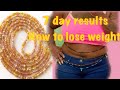 Weight loss waist beads how to lose weight with them !!! | Must watch