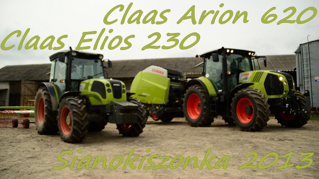 Sianokiszonka nowym nabytkiem Claas Arion 620 i Elios 230