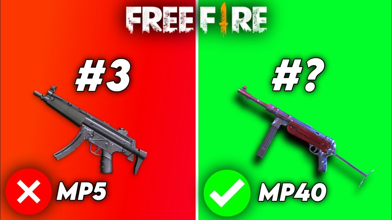 Top 5 Best SMG Guns In Free Fire | Best Gun Combination | Garena Free Fire | ATOZ Gaming