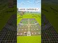 Minecraft Survivor Idea ||Large Garden🪏🪴|| #minecraft