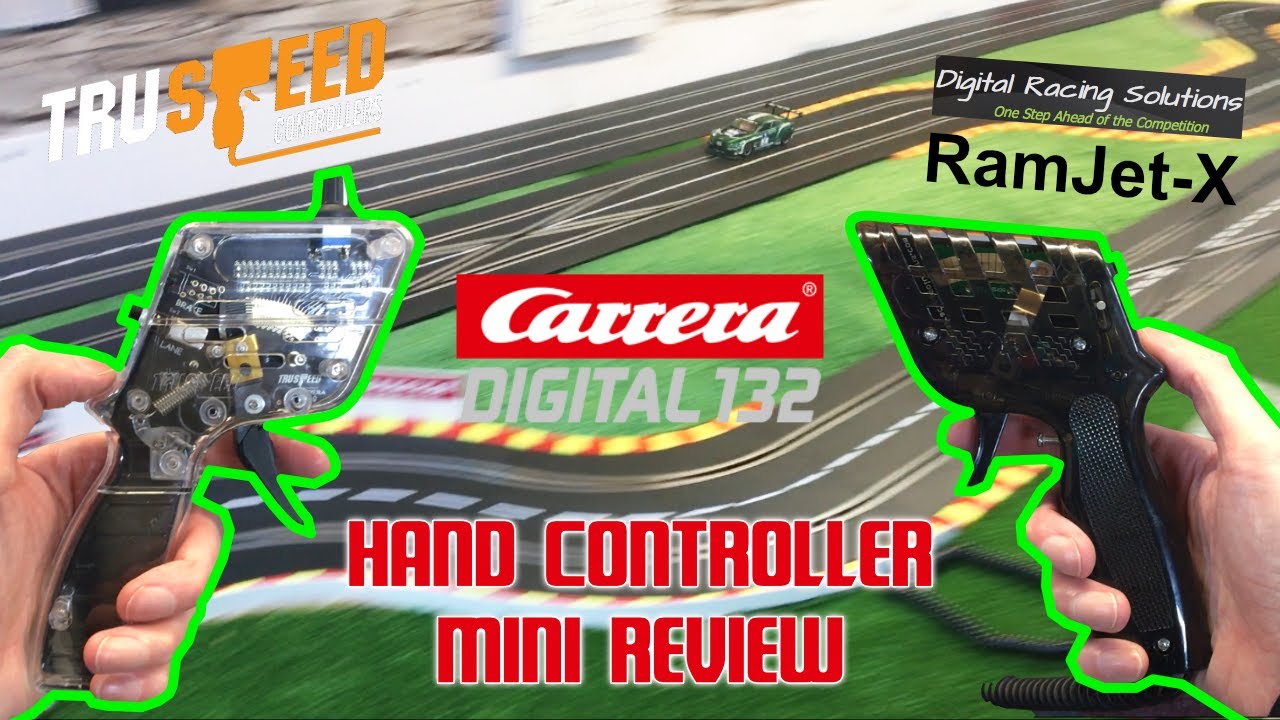 CARRERA D132 - RamJet-X vs. TruSpeed IV Hand Controllers (Mini Review) -  YouTube