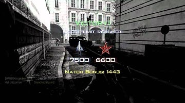 MW3 Final Kill Cam WTF is he doing?!