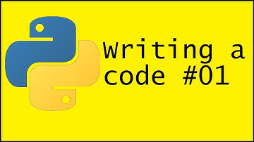 Python - Writing a code #01