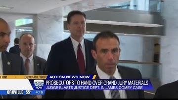 James Comey case: Judge demands grand jury material release