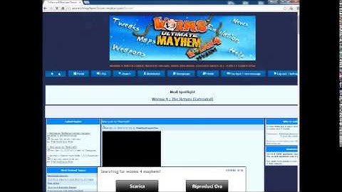 Worms 4 Tweaks site new link now (on description) site still in developement!