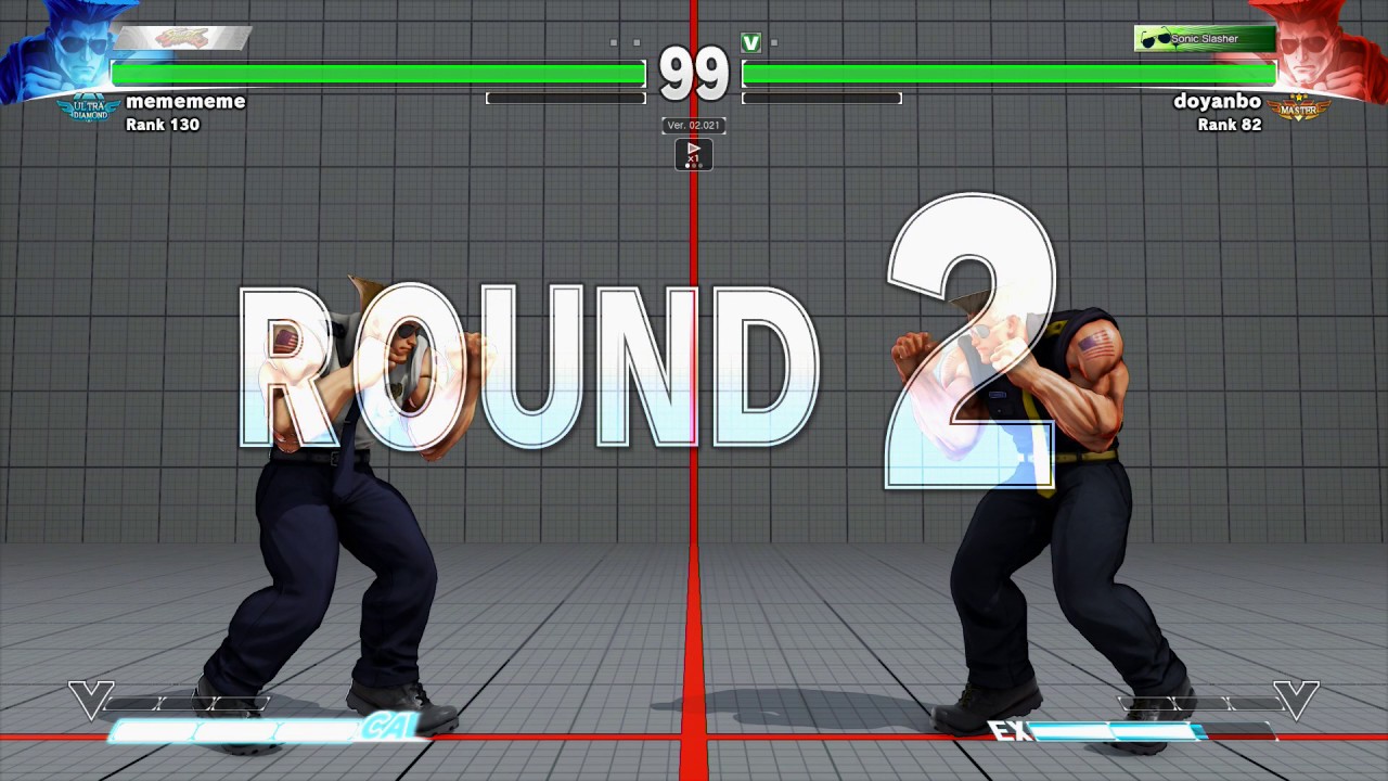 SFV~ Guile (Diago Umehara) vs. Guile (doyanbo) HD