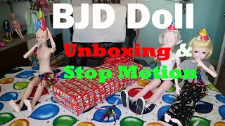 BJD Aliexpress Doll Unboxing, Cheap Chloe BJD, Reviewed & Tested, BJD Biker Boots, BJD Stop Motion