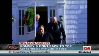 Can Romney rebound from Gingrich surge?