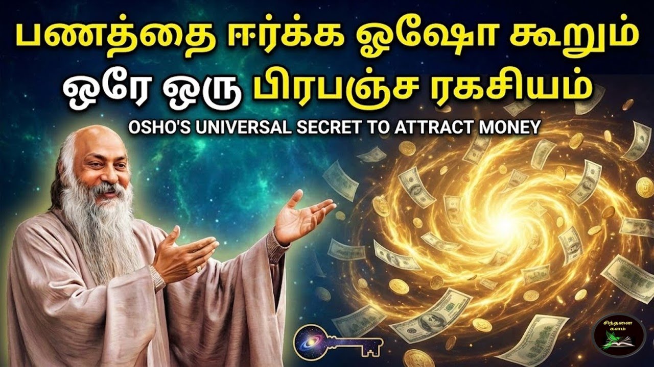 கடின உழைப்பு தேவையில்லை | உயர்ந்த அதிர்வலையிலிருந்து பணத்தை எளிதாக ஈர்க்க ஓஷோ கூறும் தந்திரம்