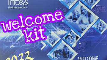 Infosys welcome kit 2022 | unboxing |