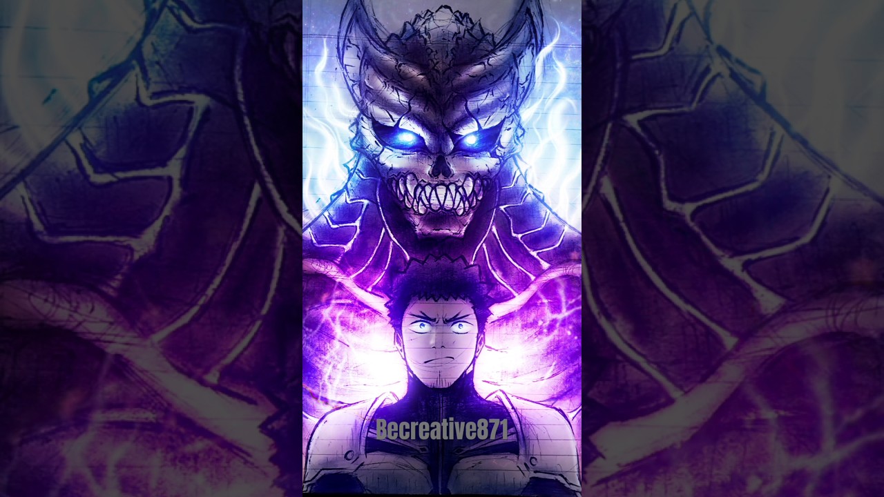 Drawing Kafka Hibino from Kaiju No. 8|Glowart| 