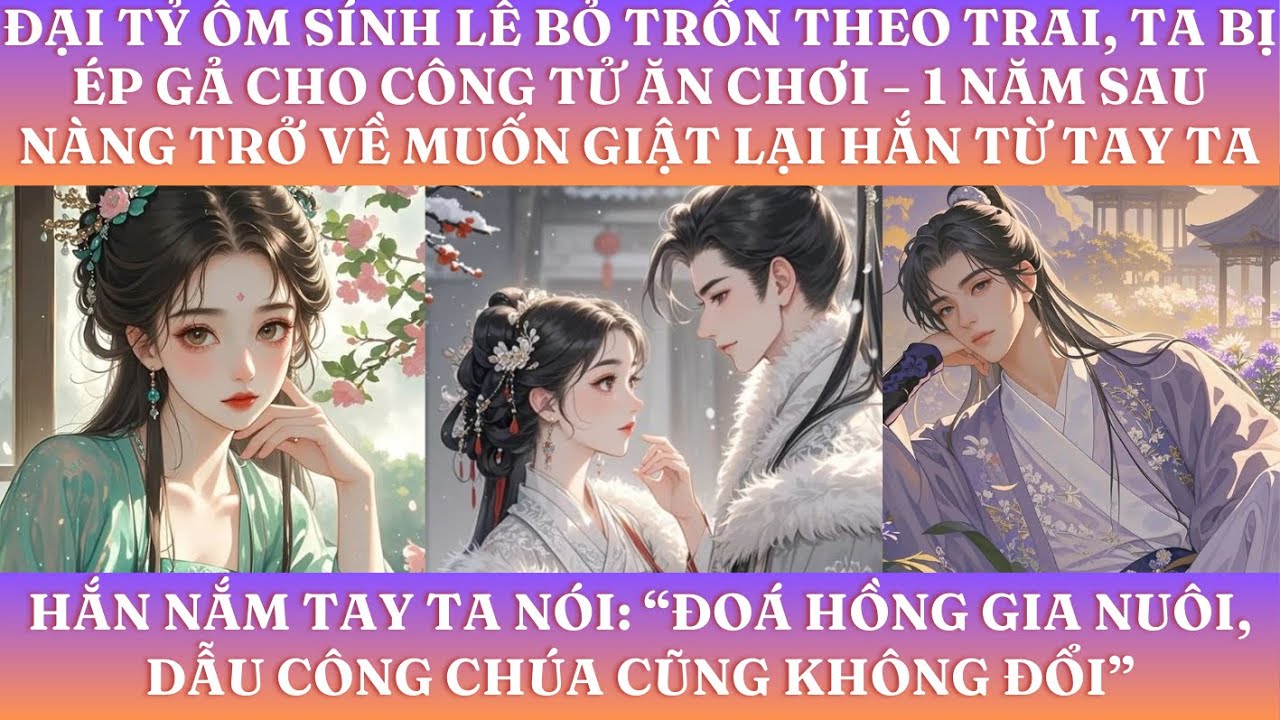 ĐẠI TỶ ÔM SÍNH LỄ BỎ TRỐN THEO TRAI, TA BỊ ÉP GẢ CHO KẺ ĂN CHƠI–1 NĂM SAU NÀNG TRỞ VỀ MUỐN GIẬT LẠI
