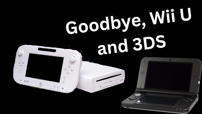 Nintendo announces end of online service for 3DS, Wii U