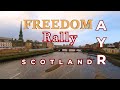 Scotland: Mass protest against COVID restrictions in Ayr