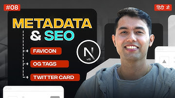 Next.js Metadata SEO Mastery🔥Add Favicon, OG Tags & Twitter Cards