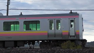 E129系B22+A20編成【4K】信越本線上り普通424M