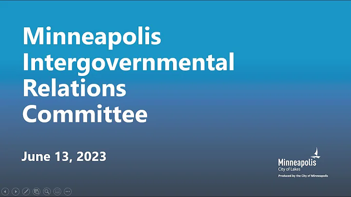 June 13, 2023 Intergovernmental Relations Committee - DayDayNews