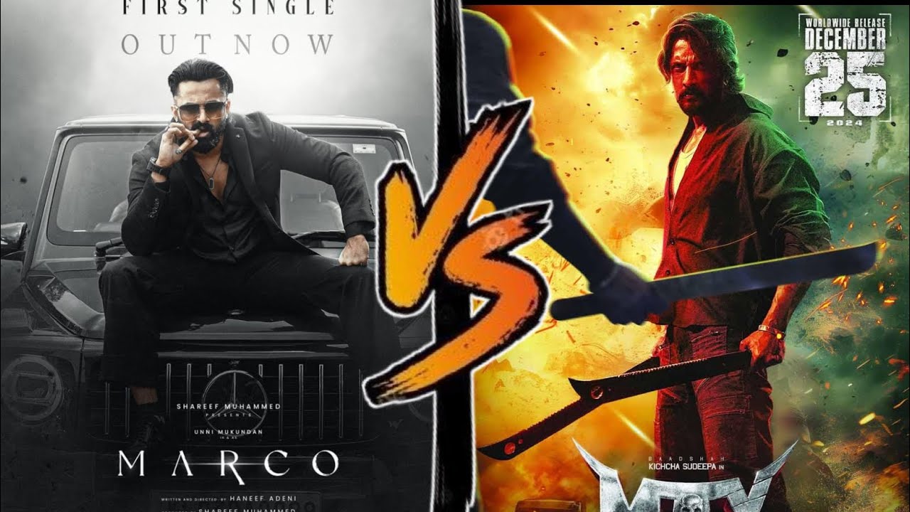 Marco Movie Vs Max Movie Comparison|| Marco Vs Max Collection Comparison|| AKR Movie Morsel