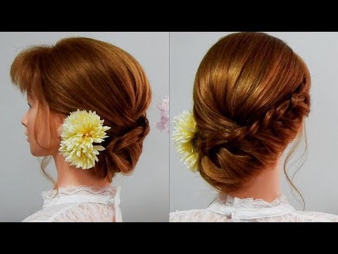 ロングミディアム 可愛い髪型 成人式 髪型 ふんわりで可愛いヘアセット Youtube