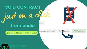 Void Docusign Documents From Podio using mergeasy.com API